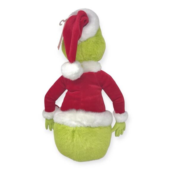 Hallmark NWT Dr. Seuss Grinch Who Stole Christmas 1999 Santa Plush Le Grincheux - Picture 4 of 9